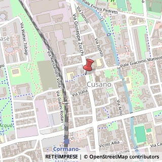 Mappa Via G. Zucchi, 7, 20095 Cusano Milanino, Milano (Lombardia)