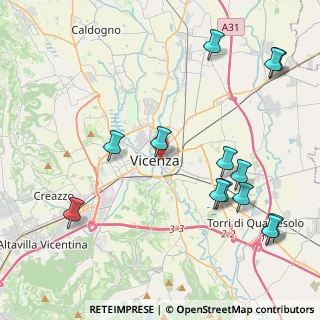 Mappa Contrà S. Pietro, 36100 Vicenza VI, Italia (5.00615)