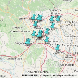 Mappa Contrà S. Pietro, 36100 Vicenza VI, Italia (10.84)