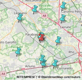 Mappa Via Papa Leone XIII, 20014 Nerviano MI, Italia (3.97333)