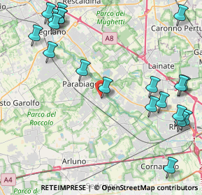 Mappa Via Adda, 20014 Nerviano MI, Italia (5.5785)