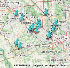 Mappa Via Papa Leone XIII, 20014 Nerviano MI, Italia (6.33929)