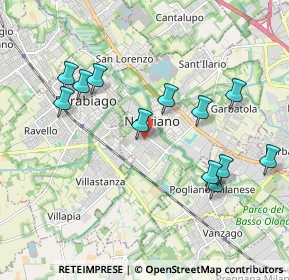 Mappa Via Papa Leone XIII, 20014 Nerviano MI, Italia (1.99667)