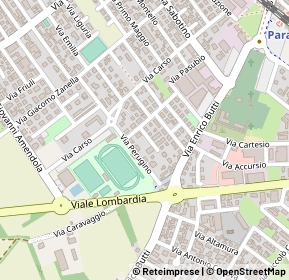 Mappa Via Perugino, 20015 Parabiago MI, Italia (0.2)