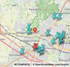 Mappa Via Arimanno, 25127 Brescia BS, Italia (2.366)