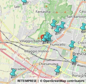 Mappa Via Arimanno, 25127 Brescia BS, Italia (2.1725)