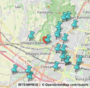 Mappa Via Arimanno, 25127 Brescia BS, Italia (2.214)