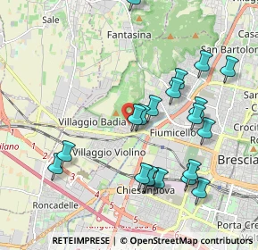 Mappa Via Baldassarre Castiglioni, 25127 Brescia BS, Italia (2.0545)