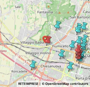 Mappa Via Arimanno, 25127 Brescia BS, Italia (2.76)