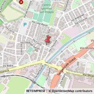 Mappa Via Sofia Testi, 14, 25127 Brescia, Brescia (Lombardia)