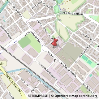 Mappa Via Santa Maria, 147/149, 20015 Nerviano, Milano (Lombardia)