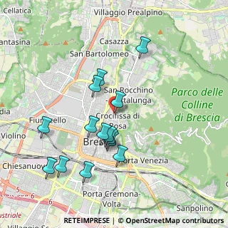 Mappa Via Crocifissa di Rosa, 25128 Brescia BS, Italia (1.83786)