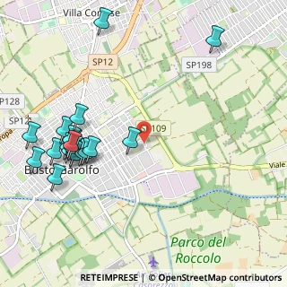 Mappa Via del Roccolo, 20038 Busto Garolfo MI, Italia (1.233)