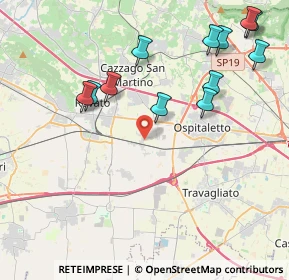 Mappa Via L. Bona, 25038 Rovato BS, Italia (4.63)