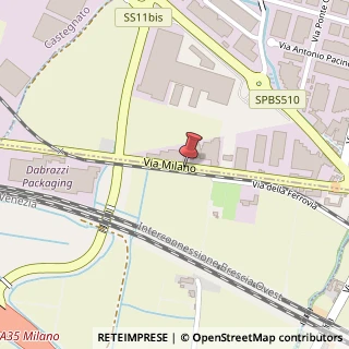 Mappa Via Mandolossa, 57, 25030 Brescia, Brescia (Lombardia)