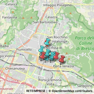 Mappa Via Monte Suello, 25128 Brescia BS, Italia (1.33385)