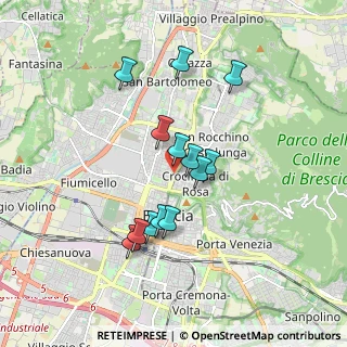 Mappa Via Monte Suello, 25128 Brescia BS, Italia (1.50692)
