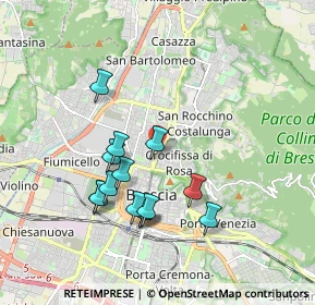 Mappa Via Monte Suello, 25128 Brescia BS, Italia (1.71143)