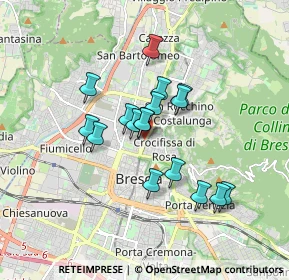 Mappa Via Monte Suello, 25128 Brescia BS, Italia (1.33059)