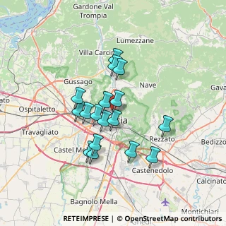 Mappa Via Monte Suello, 25128 Brescia BS, Italia (5.65235)