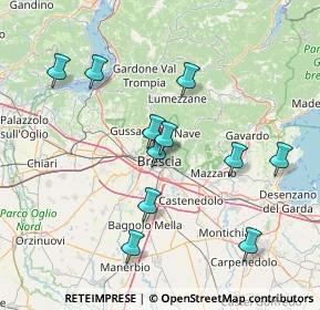 Mappa Via Monte Suello, 25128 Brescia BS, Italia (14.49364)