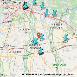 Mappa Strada Provinciale, 24057 Martinengo BG, Italia (10.7115)