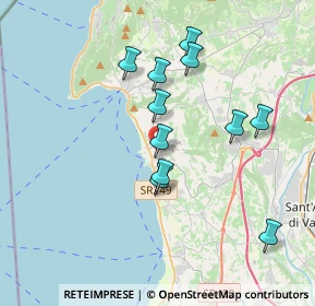 Mappa Via Don Giovanni Agostini, 37011 Bardolino VR, Italia (3.36545)