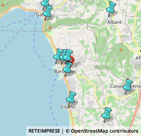 Mappa Via Don Giovanni Agostini, 37011 Bardolino VR, Italia (2.28909)