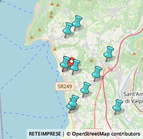 Mappa Strada Giare, 37011 Bardolino VR, Italia (3.28636)