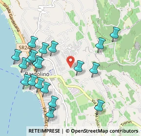 Mappa Strada Giare, 37011 Bardolino VR, Italia (1.116)