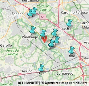 Mappa Via Giovanni Xxiii, 20014 Nerviano MI, Italia (3.19091)