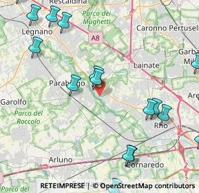 Mappa Via Giovanni Xxiii, 20014 Nerviano MI, Italia (6.11737)