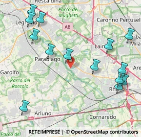 Mappa Via Giovanni Xxiii, 20014 Nerviano MI, Italia (5.10929)