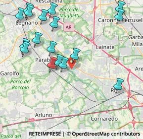 Mappa Via Giovanni Xxiii, 20014 Nerviano MI, Italia (4.86647)