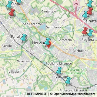 Mappa Via Giovanni Xxiii, 20014 Nerviano MI, Italia (3.58667)