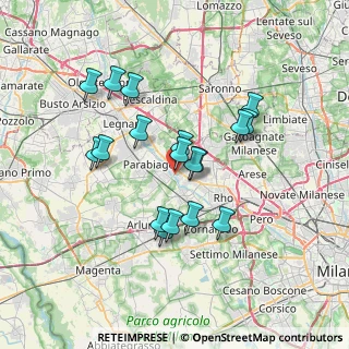 Mappa Via Giovanni Xxiii, 20014 Nerviano MI, Italia (6.17667)