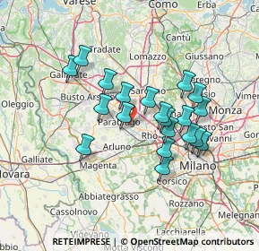 Mappa Via Giovanni Xxiii, 20014 Nerviano MI, Italia (11.835)