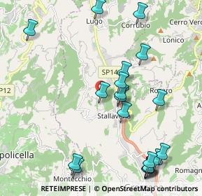 Mappa Via Casetta Di Alcenago, 37023 Grezzana VR, Italia (2.4535)