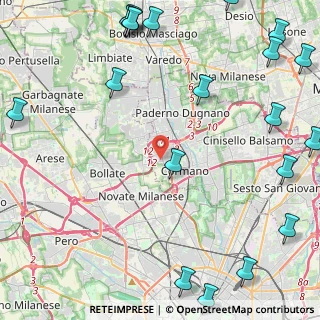 Mappa Via Vittorio Figini, 20032 Cormano MI, Italia (6.85)