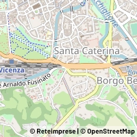 Mapa Vicenza