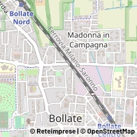 Mapa Bollate