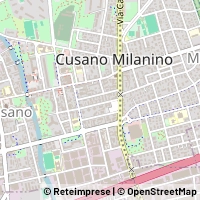 Kartta Cusano Milanino