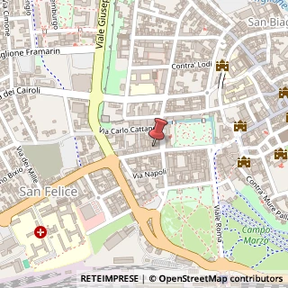 Mappa Corso SS. Felice e Fortunato, 32, 36100 Vicenza, Vicenza (Veneto)