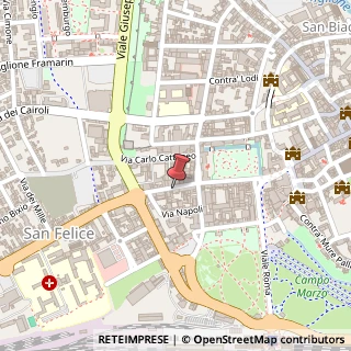 Mappa Corso SS. Felice e Fortunato, 85, 36100 Vicenza, Vicenza (Veneto)