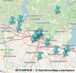 Mappa Via Leonardo Da Vinci, 25122 Brescia BS, Italia (14.64214)