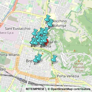 Mappa Via Antonio Frigerio, 25128 Brescia BS, Italia (0.5725)