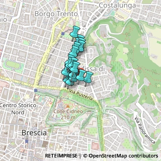 Mappa Via Antonio Frigerio, 25128 Brescia BS, Italia (0.2375)