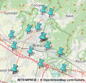 Mappa Via Antonio Frigerio, 25128 Brescia BS, Italia (4.26333)