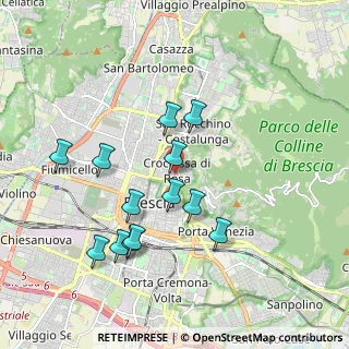 Mappa Via Antonio Frigerio, 25128 Brescia BS, Italia (1.80923)