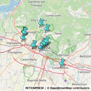 Mappa Via Antonio Frigerio, 25128 Brescia BS, Italia (5.42714)